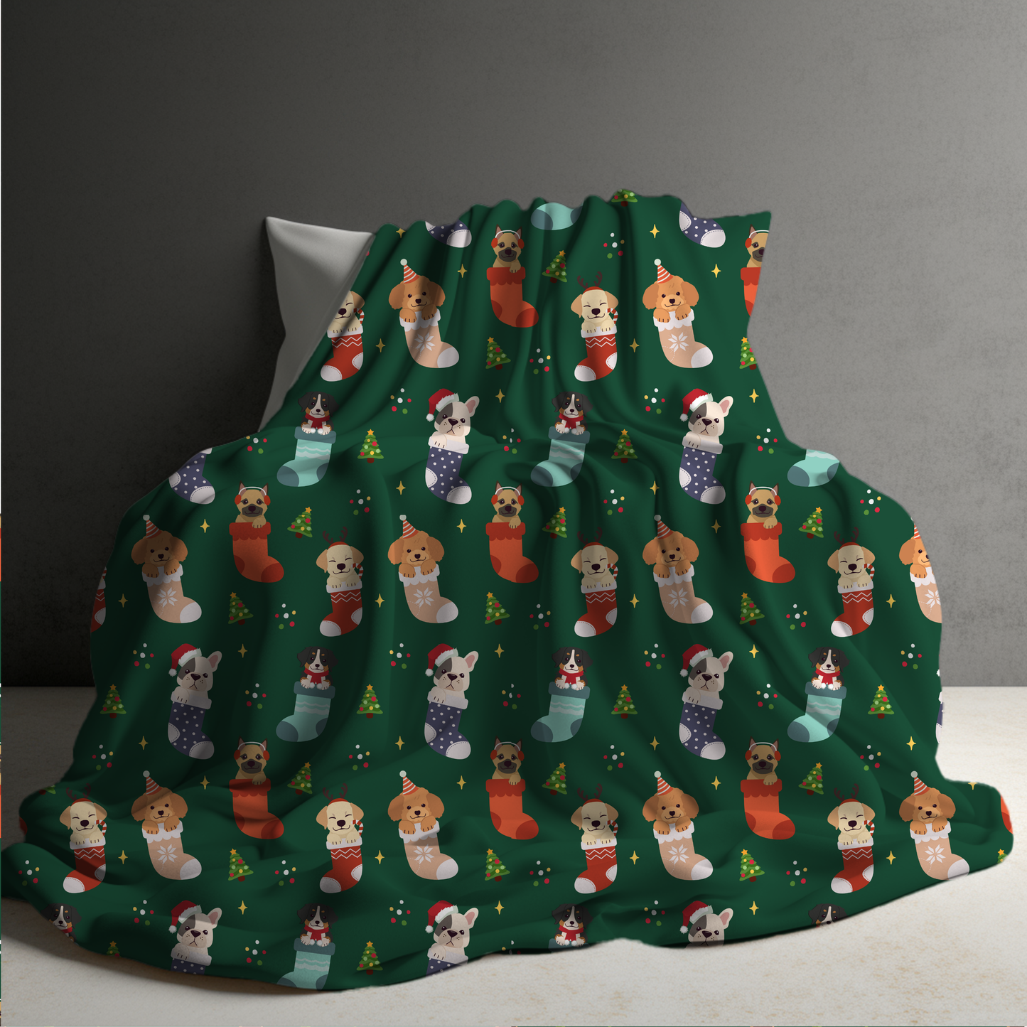 Blanket - Christmas - Dog Stocking