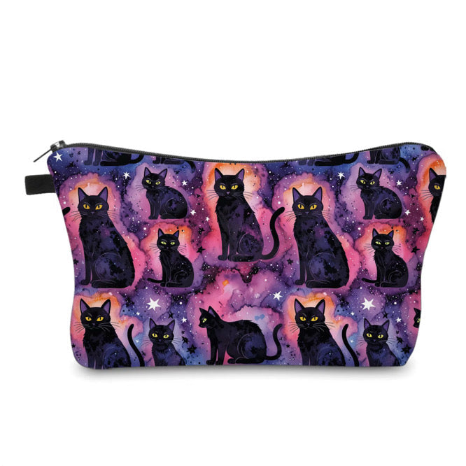 Pouch - Black Cat Galaxy