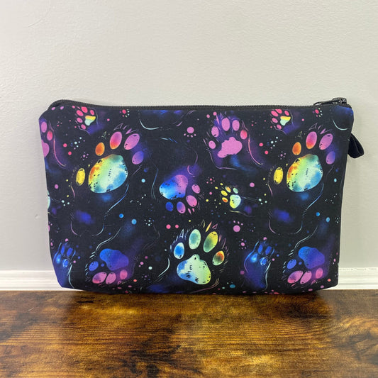 Pouch - Neon Paw Rainbow - PREORDER