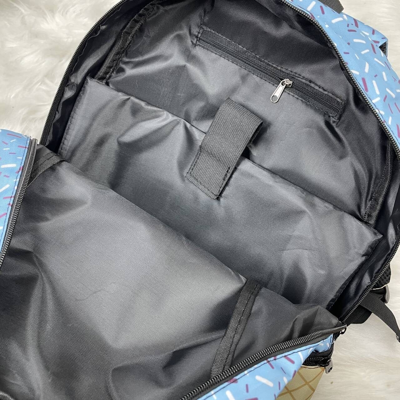 Ice Cream Drip Full Size Backpack