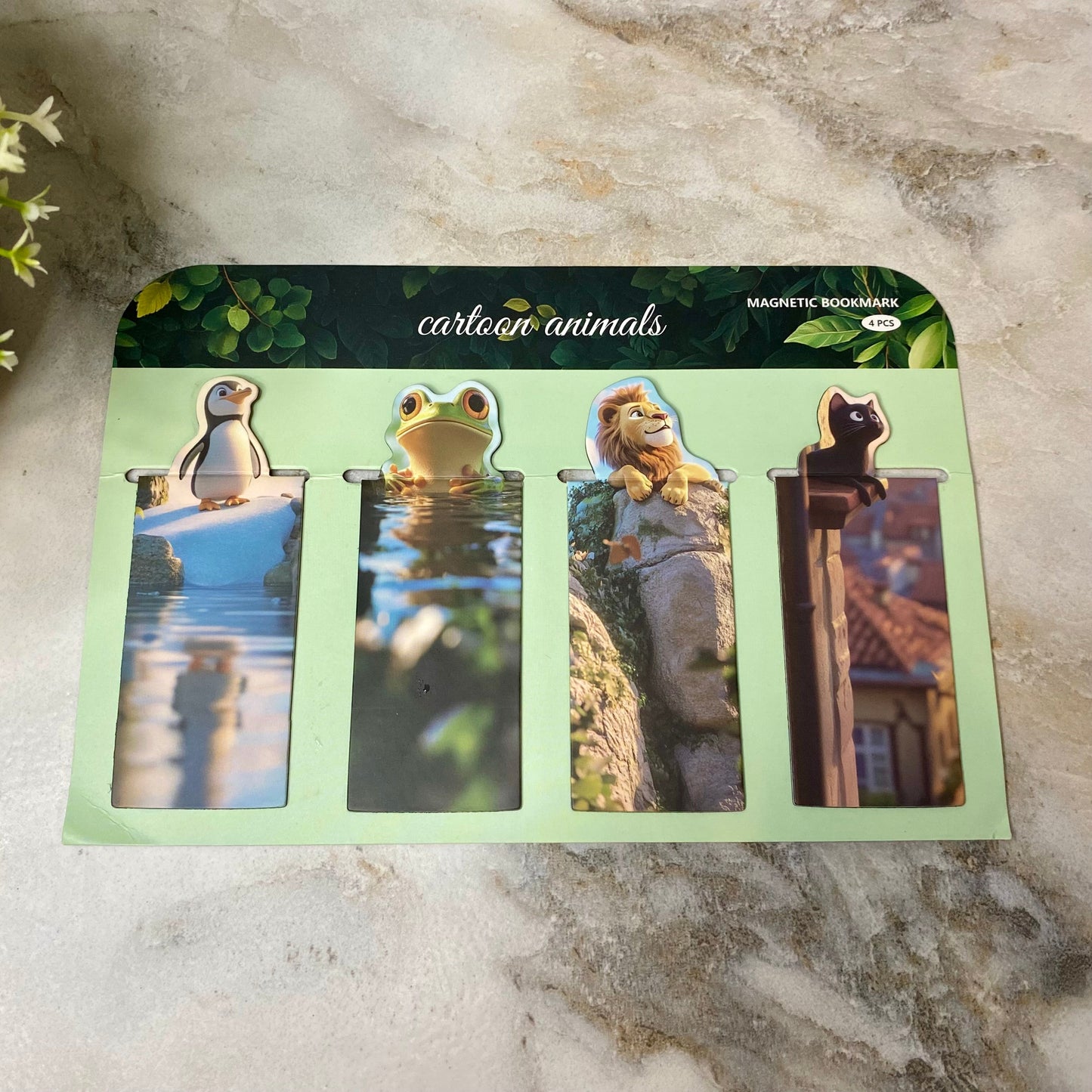 Bookmark - Magnetic, Animals