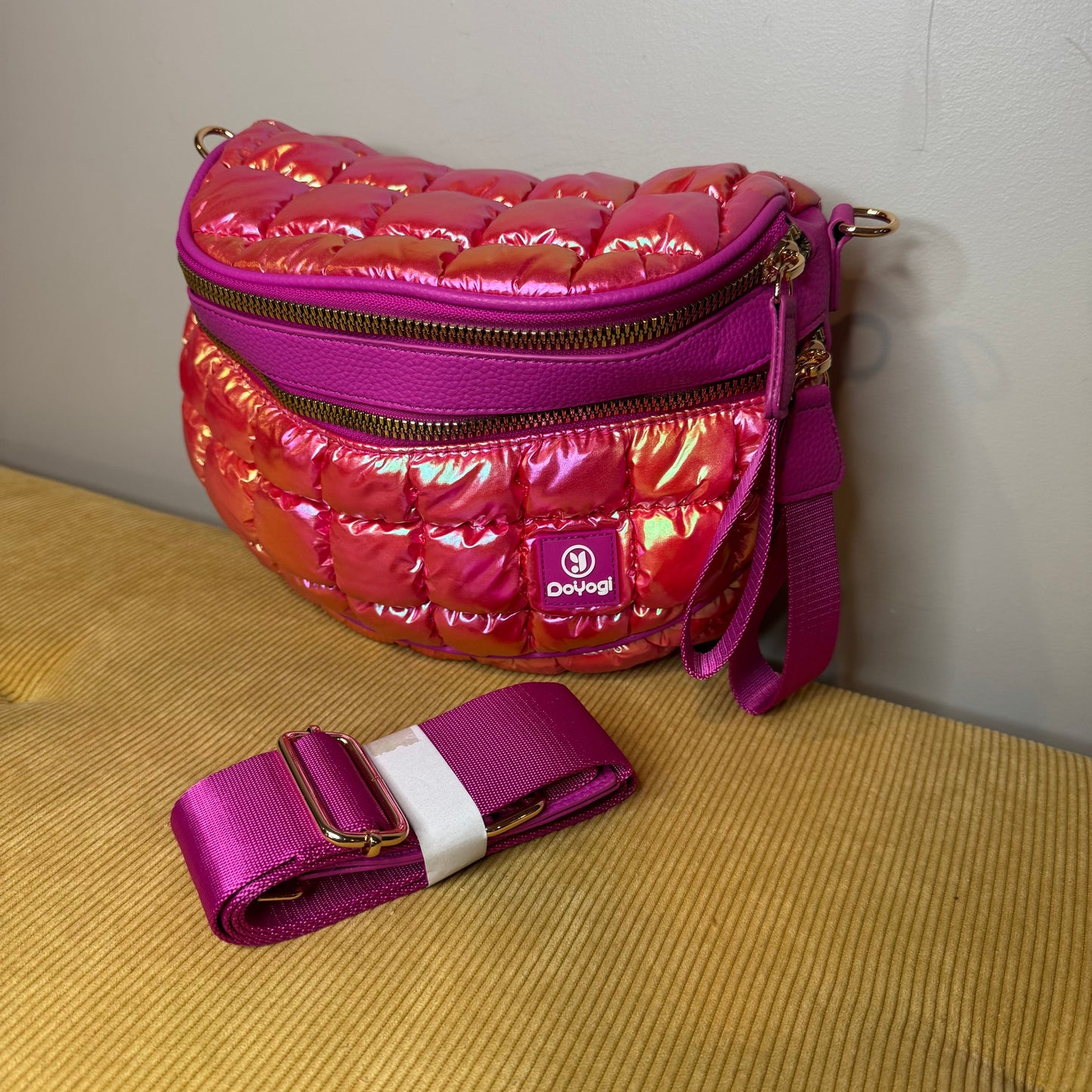 The Roni Nylon Crossbody - Puffer