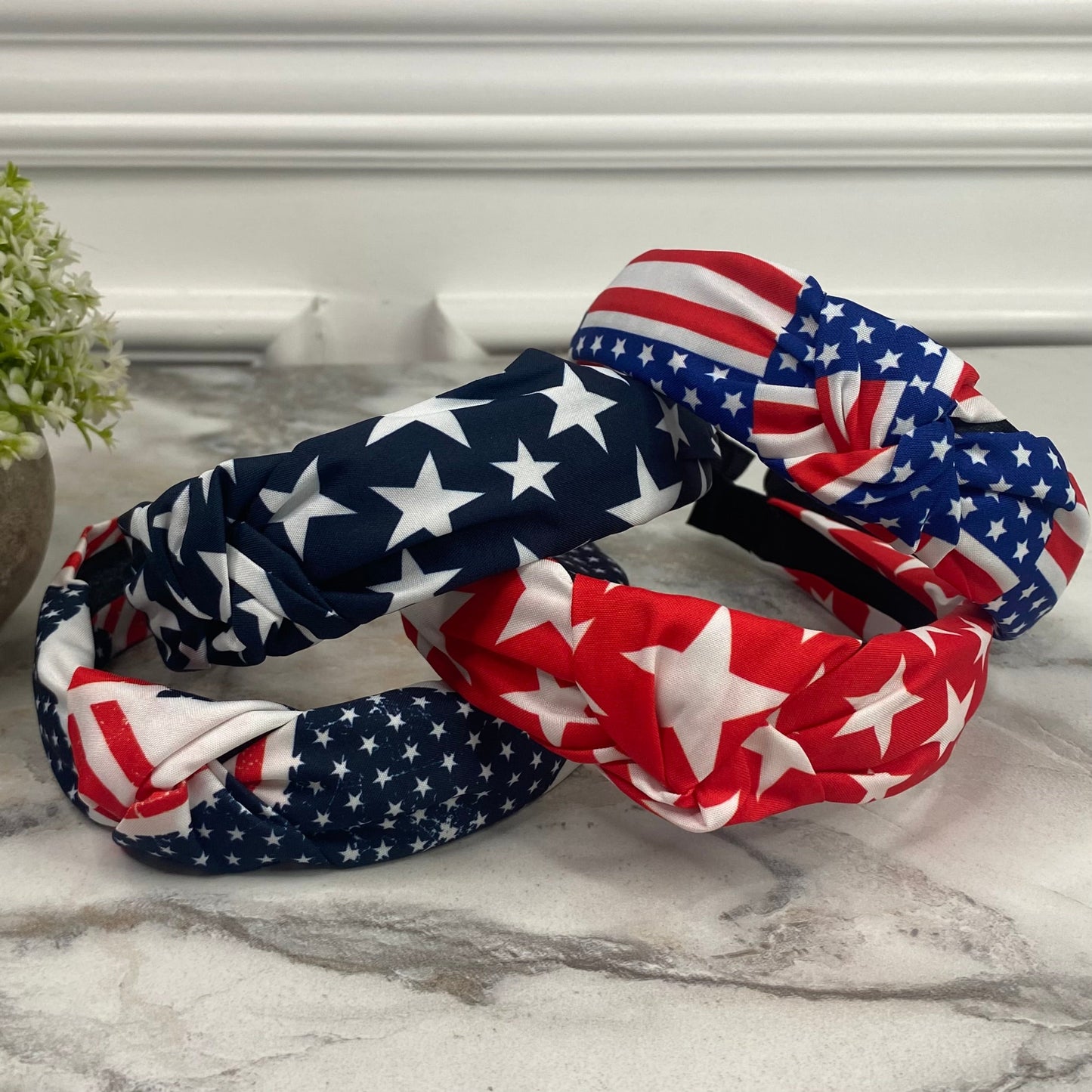 Headband - Fourth of July - Flag & Stars Assortment