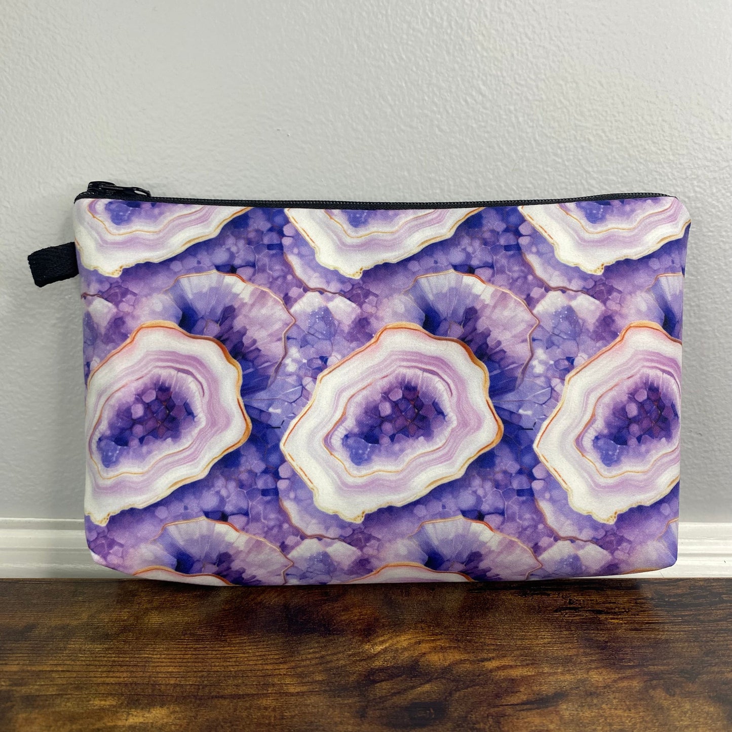Pouch - Geode Purple