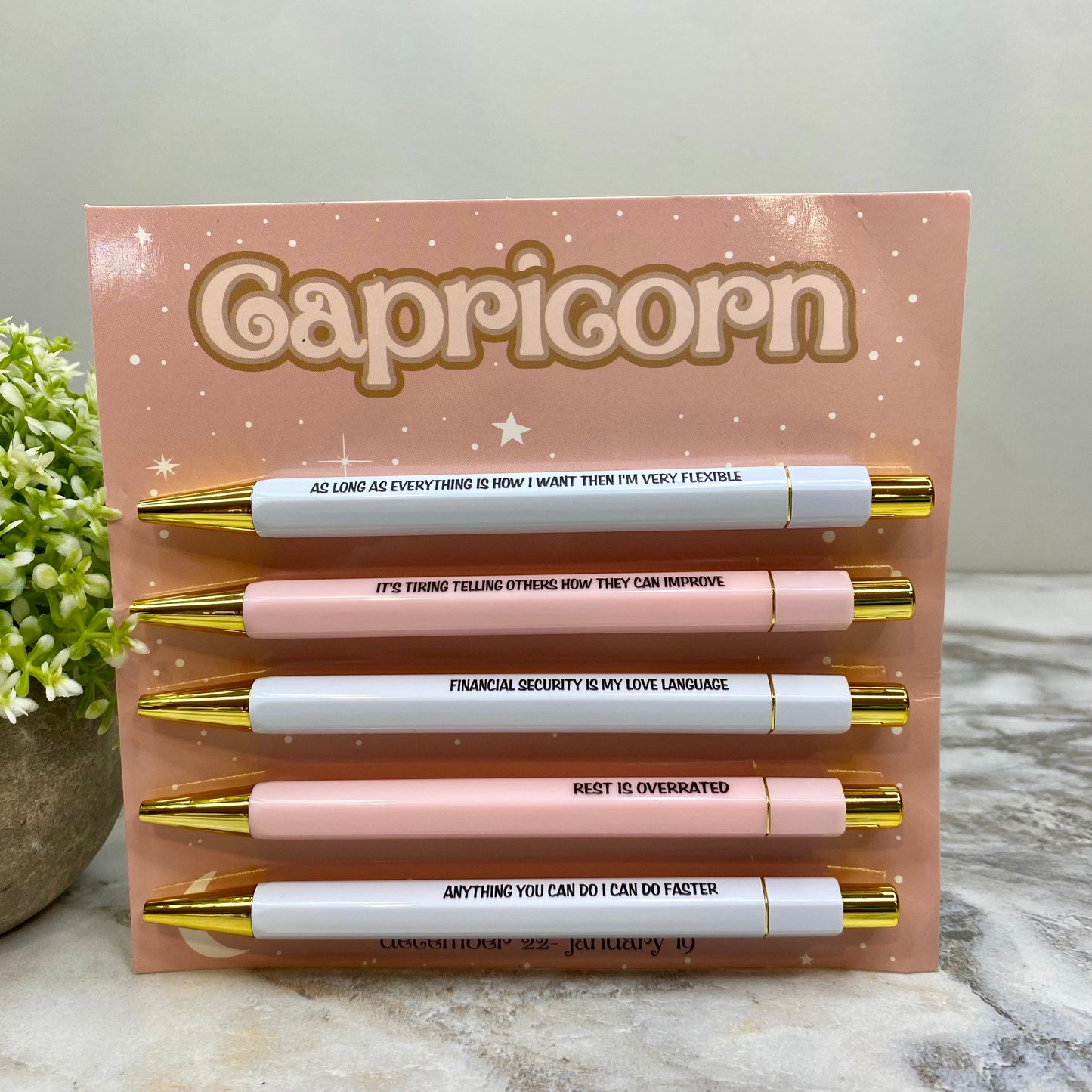 Pen Set - Capricorn