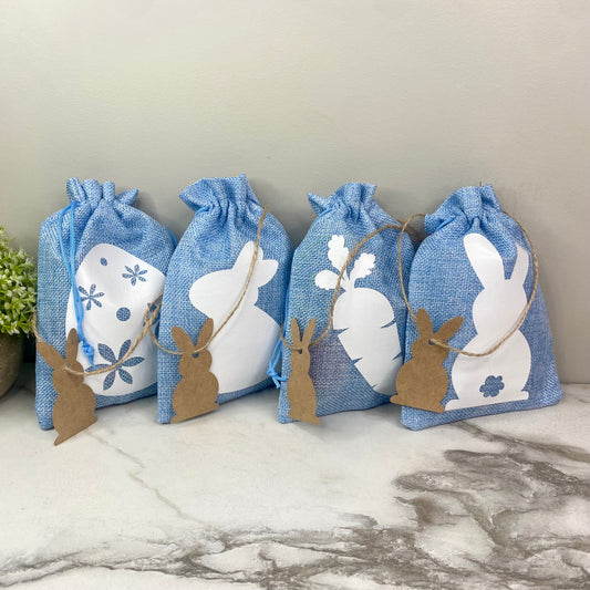 Mini Drawstring - Easter - Blue Mix