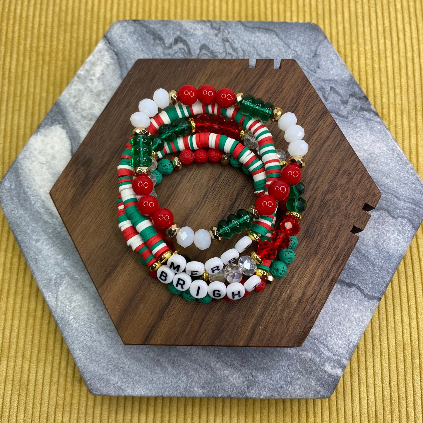 Bracelet Pack - Holiday Christmas - Merry & Bright