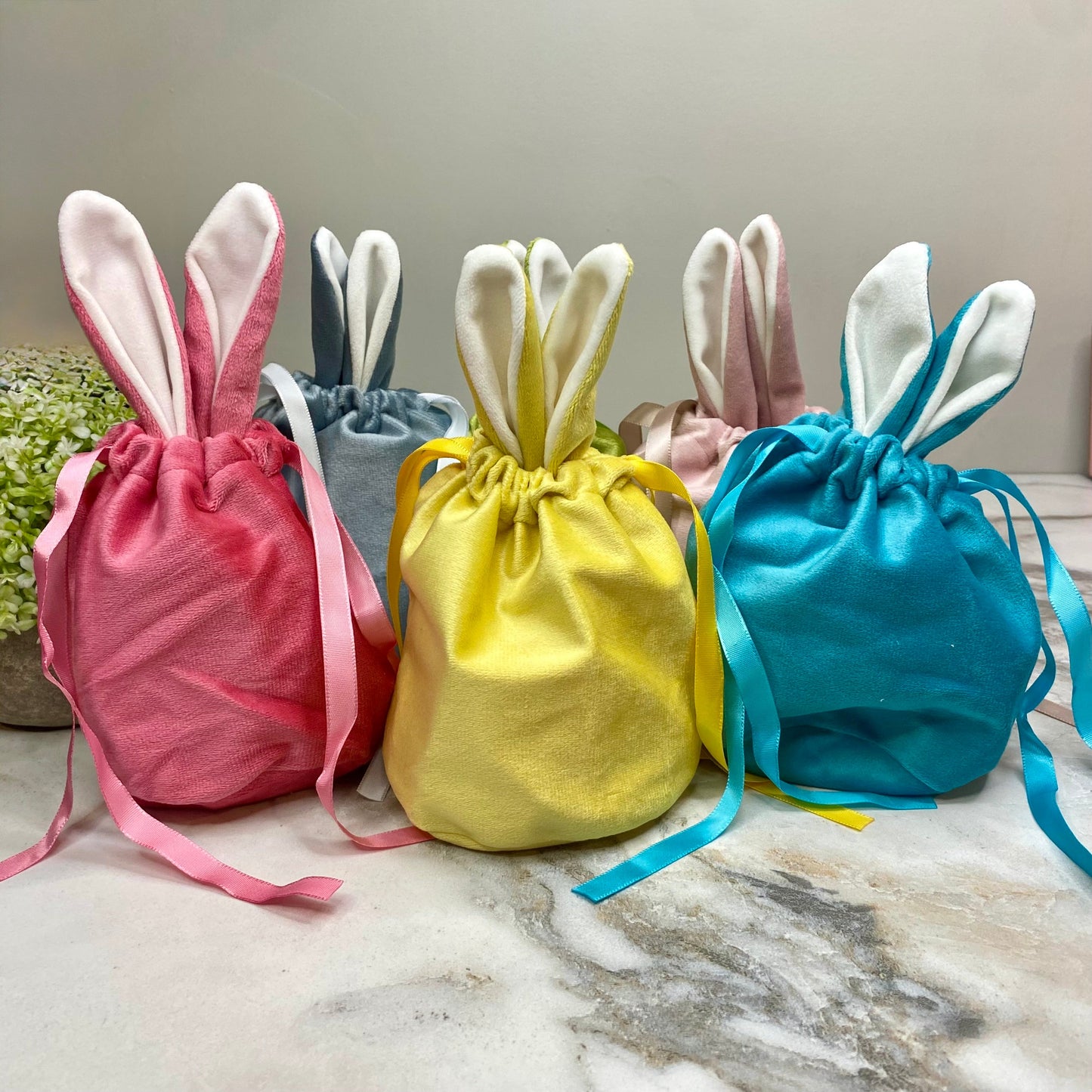 Mini Drawstring - Easter Bunnies