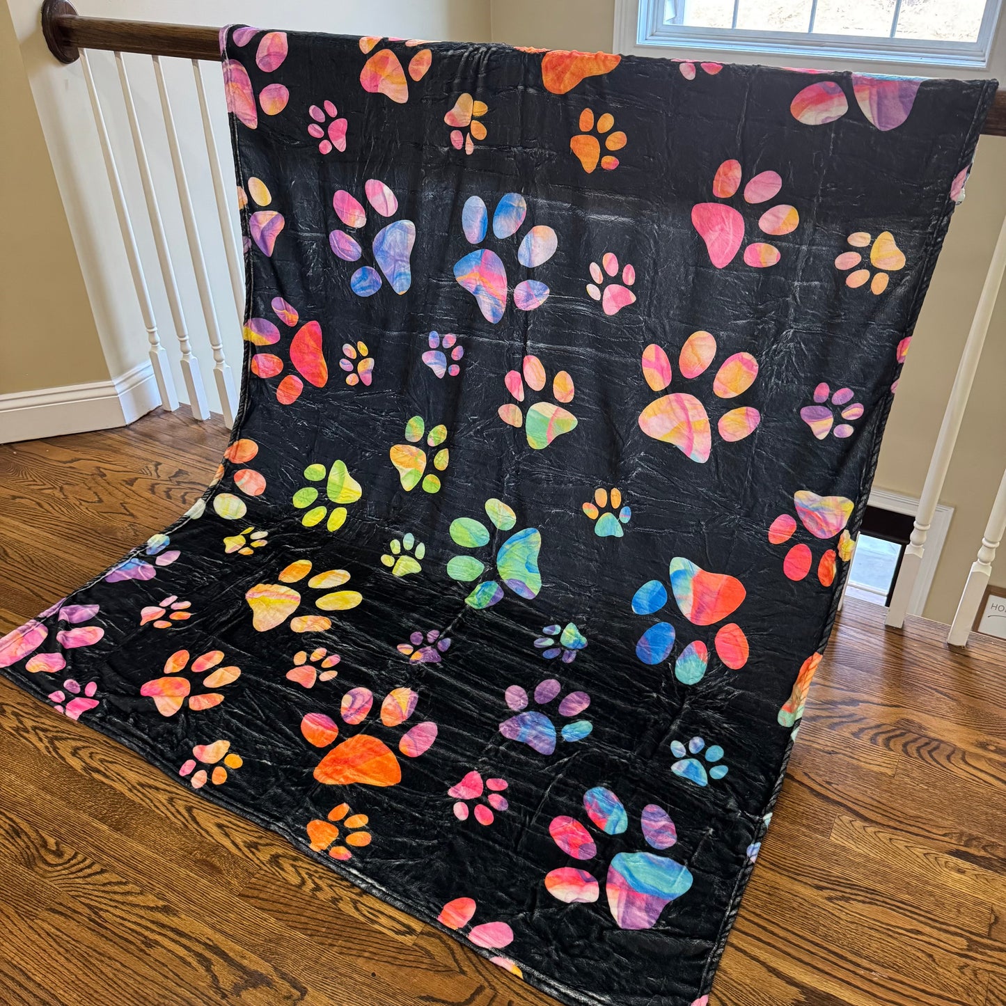 Blanket - Rainbow Paw - PREORDER