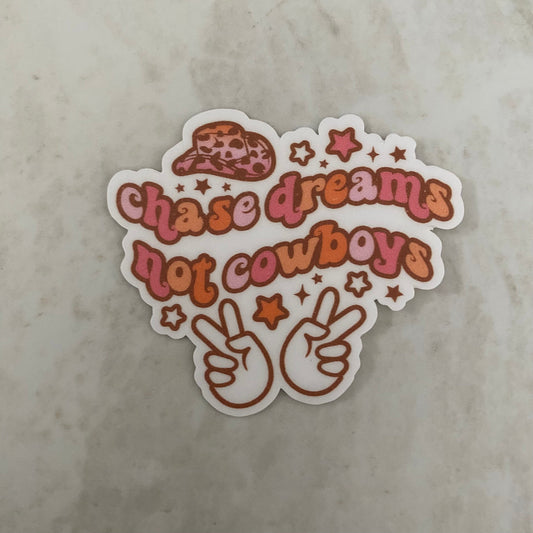 Vinyl Sticker - Western - Chase Dreams