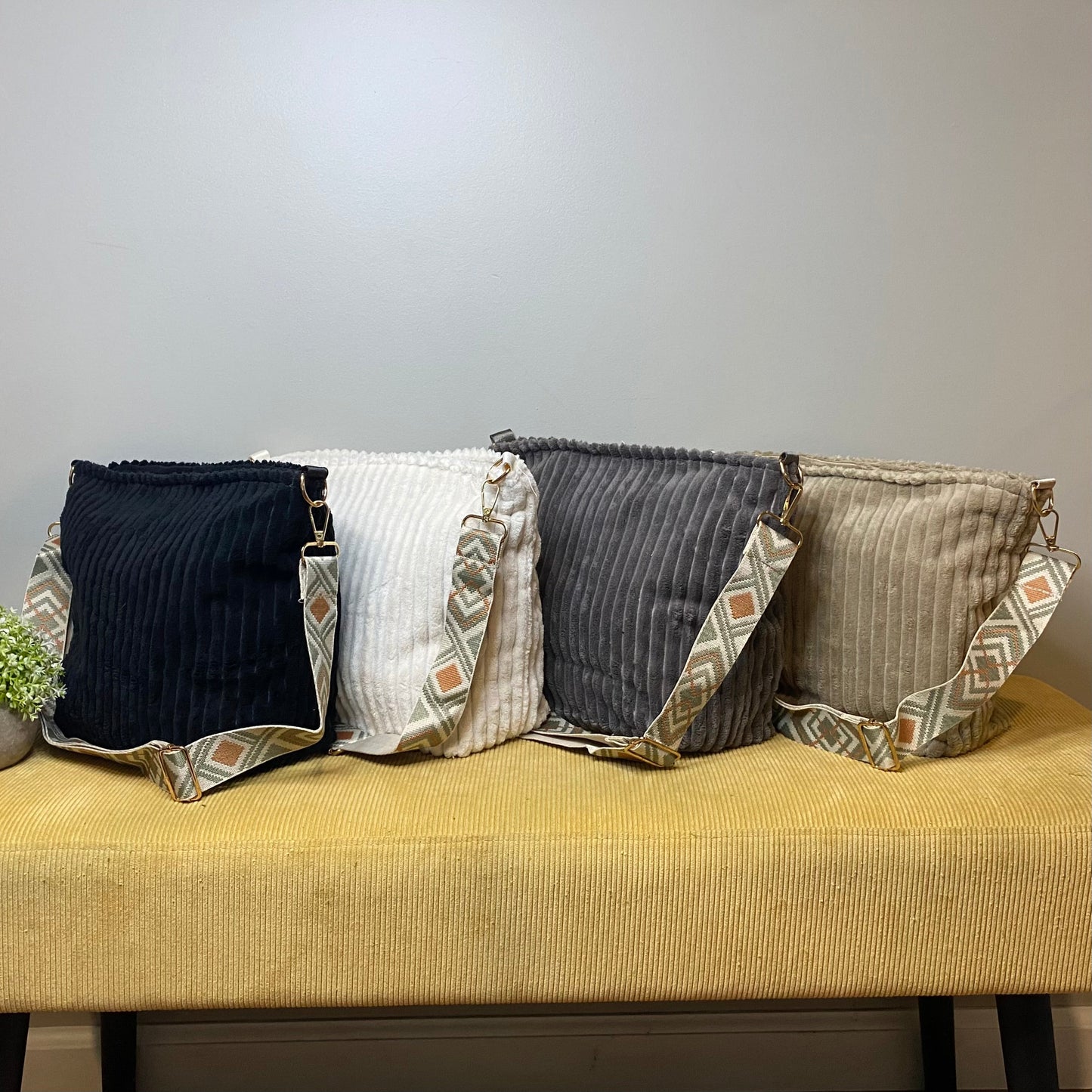 Willow - Corduroy Shopper Purse