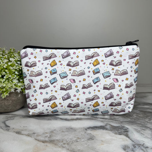 Pouch - Book Open Heart Star