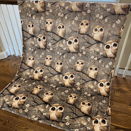 Blanket - Owls - PREORDER