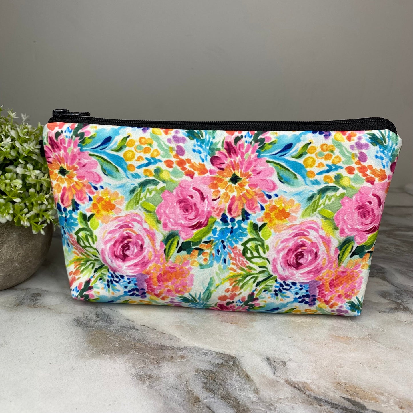 Pouch - Floral Watercolors