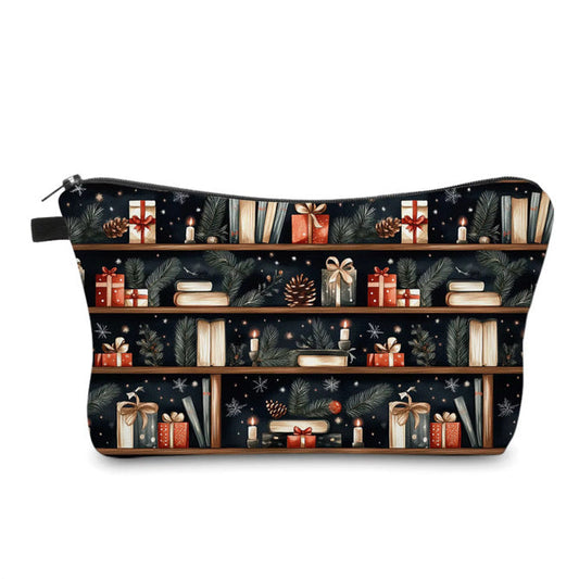 Pouch - Christmas Gift Book Shelf