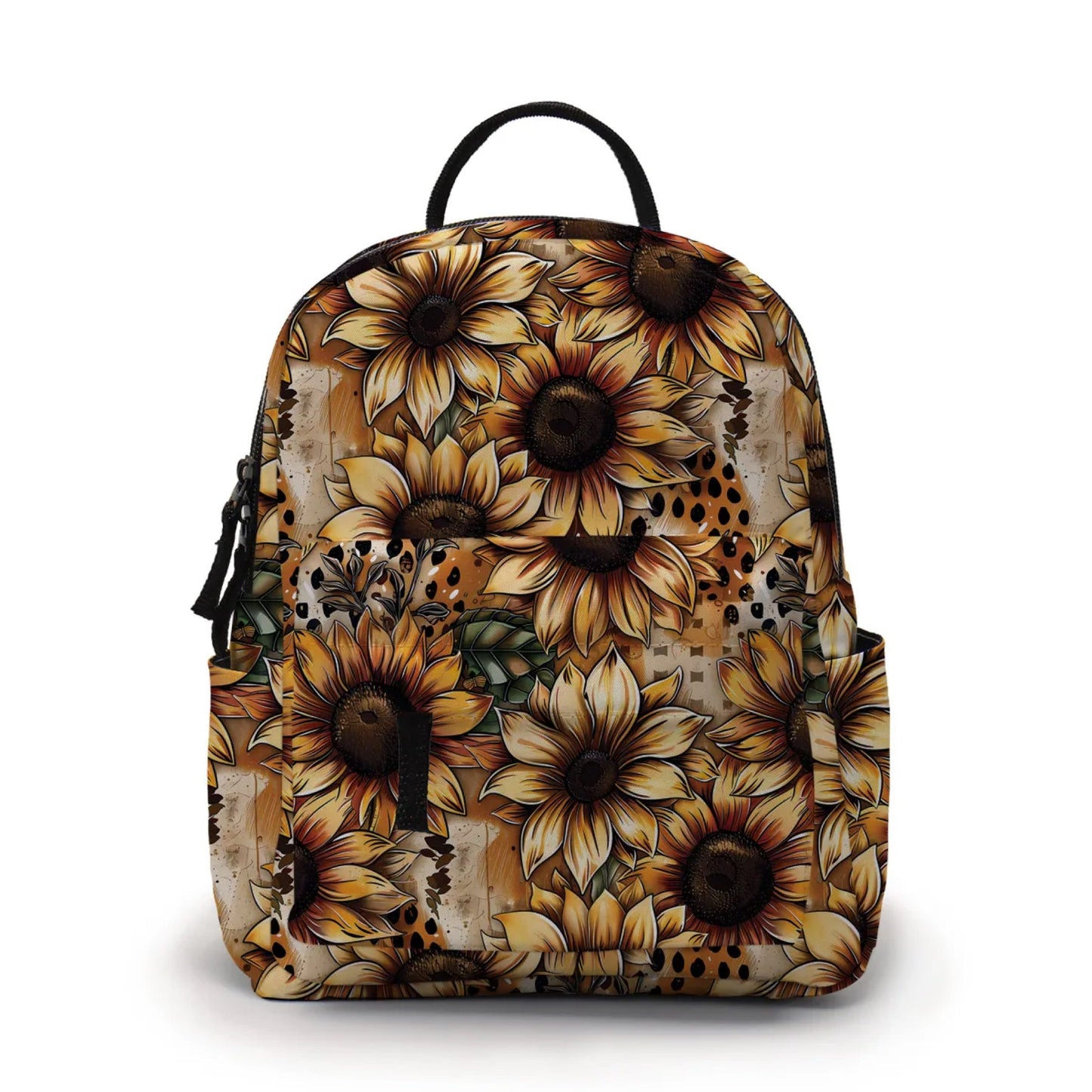 Mini Backpack - Sunflower Dots