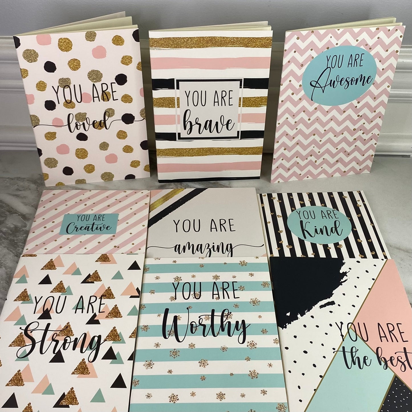 Jumbo Notebooks - Affirmation Motivation