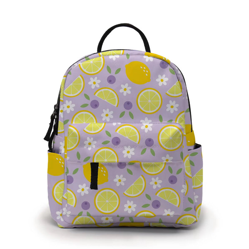 Mini Backpack - Blueberry Lemon