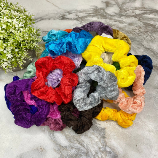 Scrunchie - Solid Velour