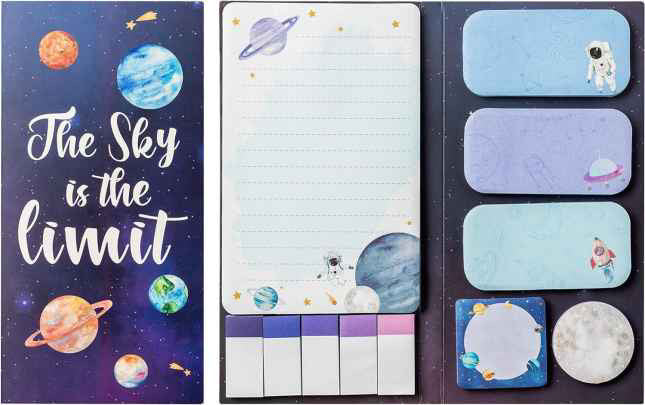 Sticky Note Booklet Set - The Sky Galaxy