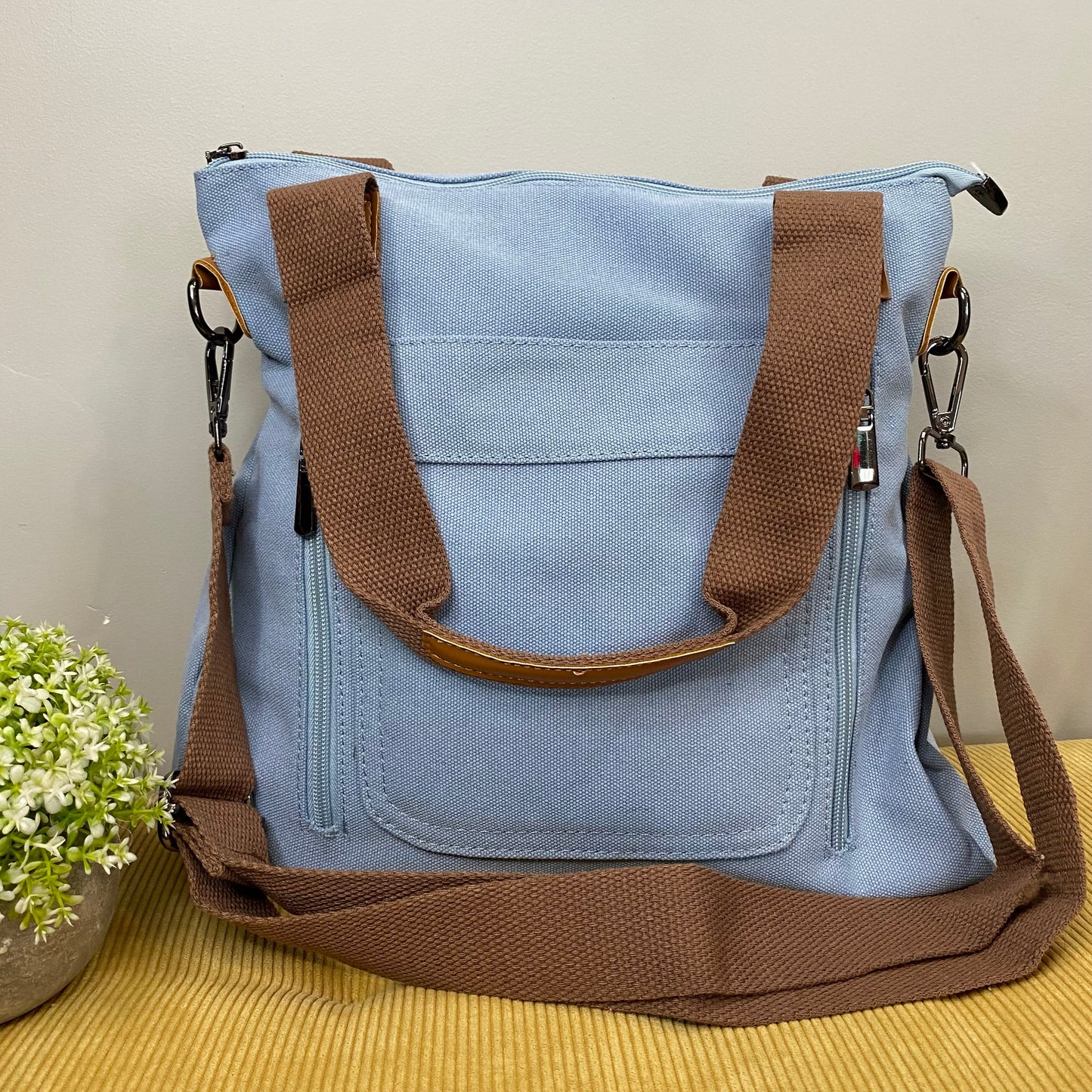 Caitlin - Canvas Satchel