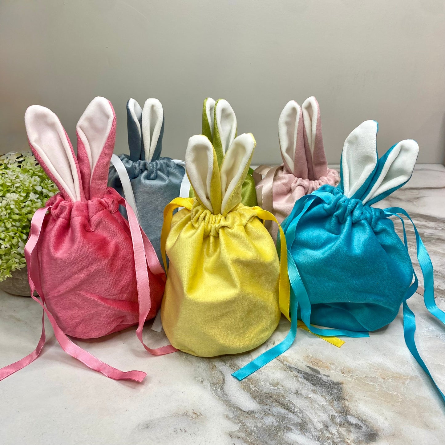 Mini Drawstring - Easter Bunnies