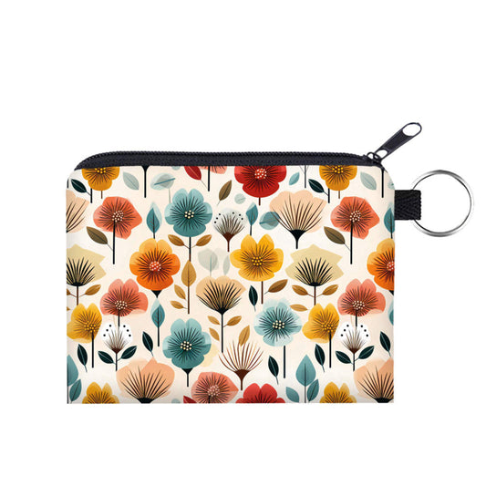 Mini Pouch - Floral Blooms