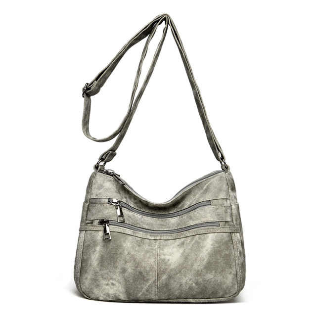 Laura Purse - Denim Suede - PREORDER 6/29-7/2