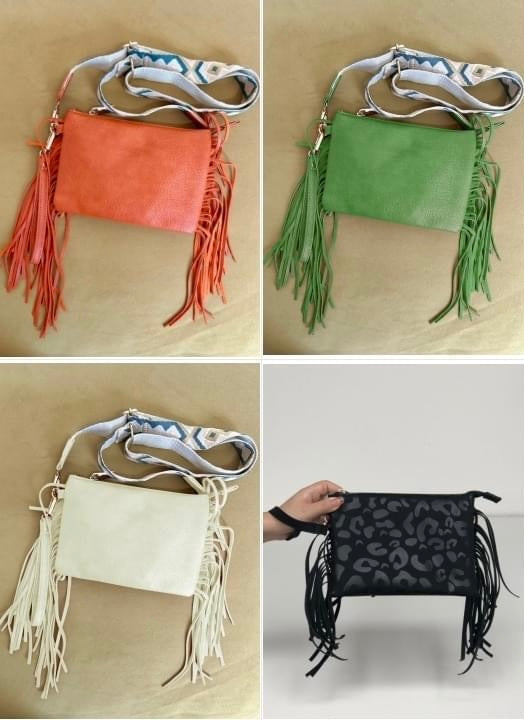 Lucky + Fringe - Clutch Crossbody - PREORDER