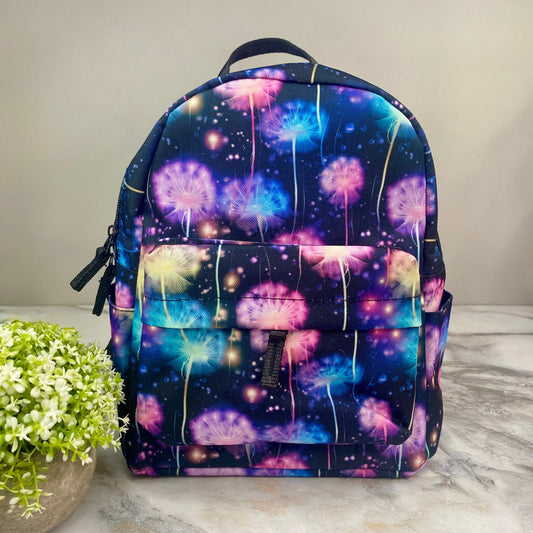 Mini Backpack - Rainbow Dandelion