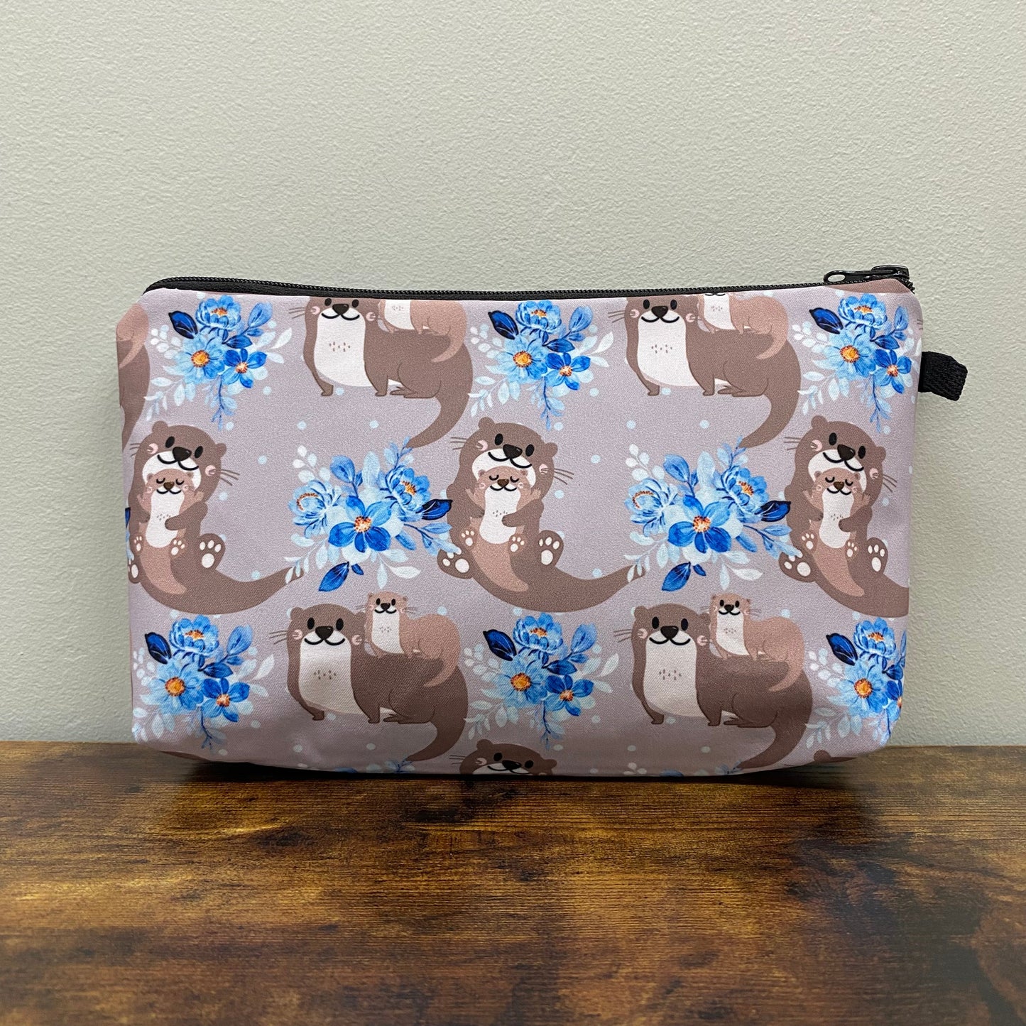 Pouch - Otter Blue Floral