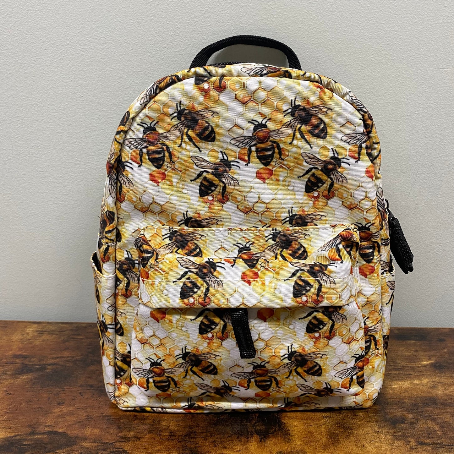 Mini Backpack - Bee Honeycomb