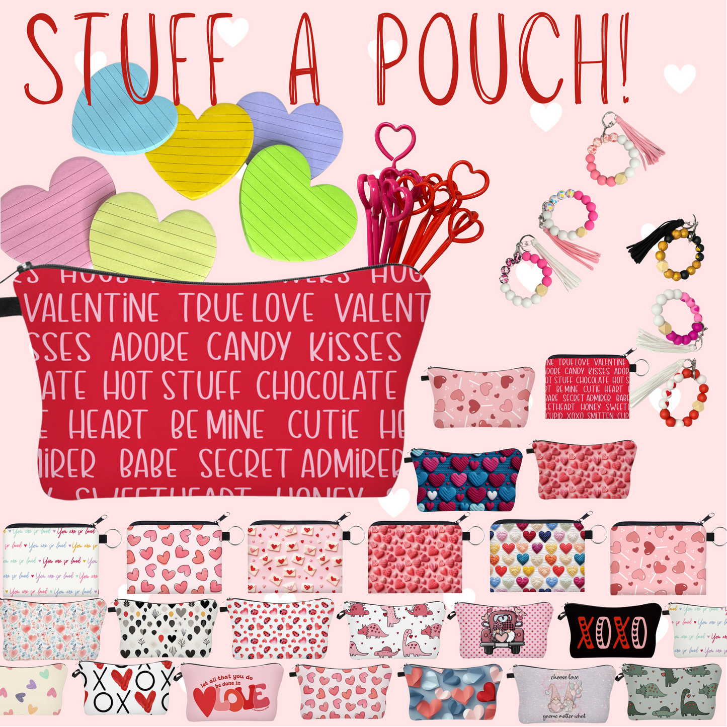 Stuff A Pouch - Valentines Day Mystery Listing