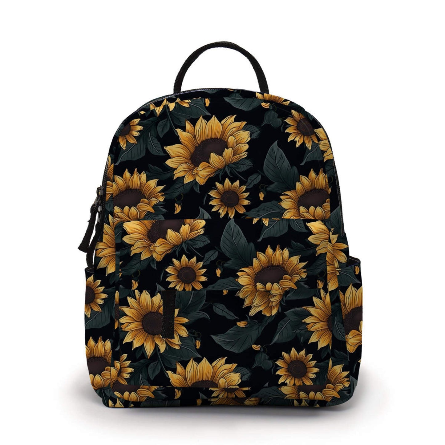 Pouch & Mini Backpack Set - Sunflower Detailed Petals