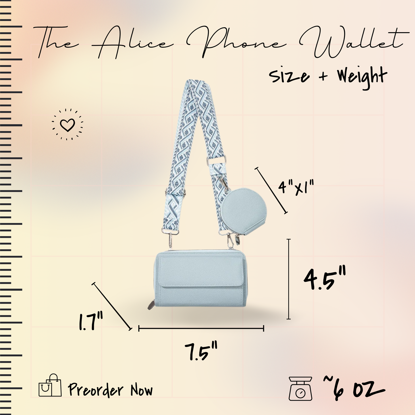 Alice Phone Wallet - PREORDER