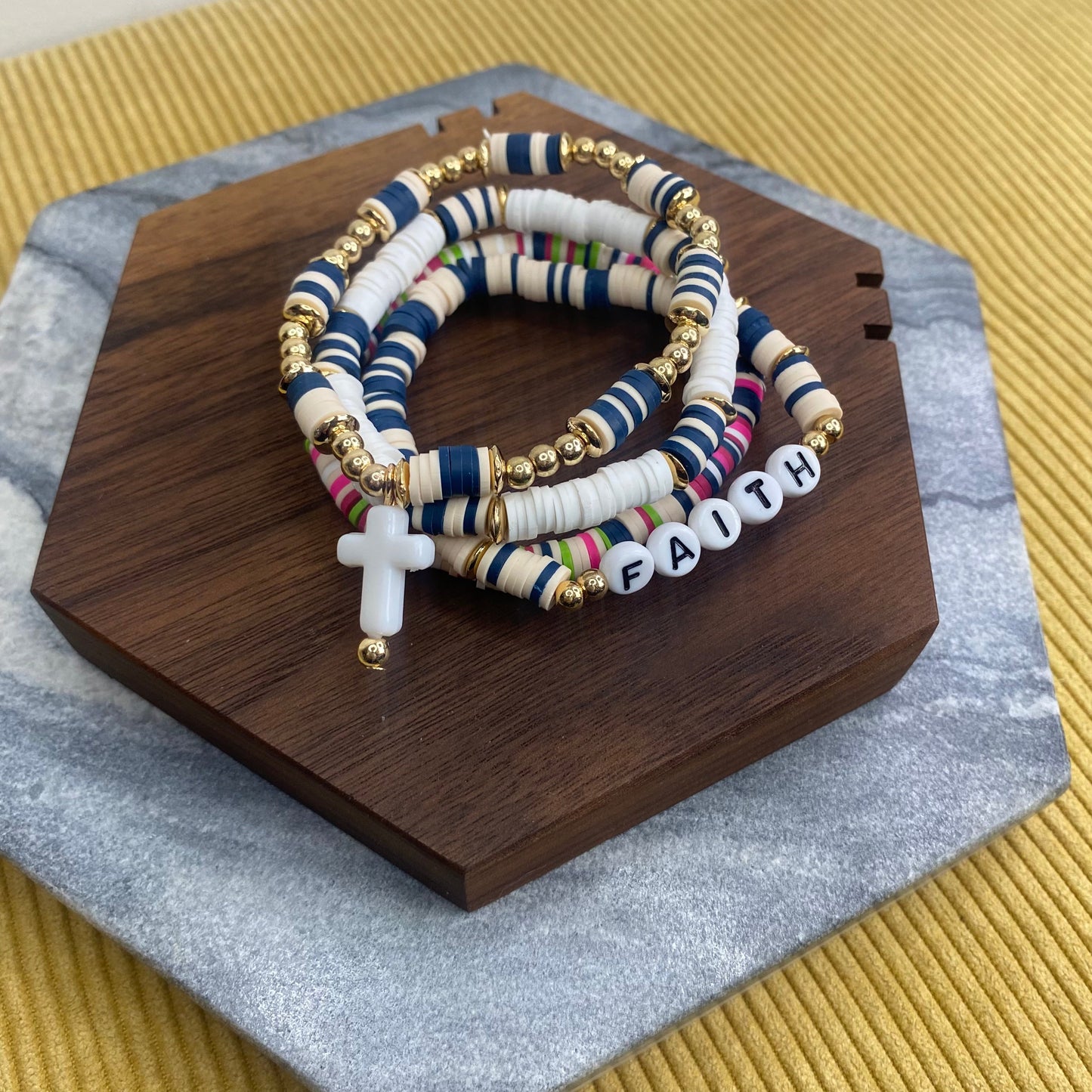 Bracelet - Faith Bead & Clay