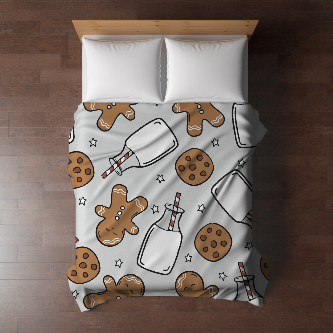Blanket - Christmas - Gingerbread & Milk