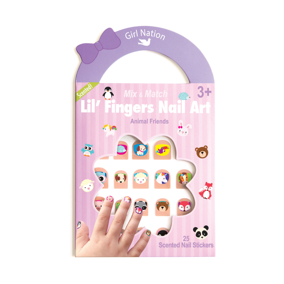 Lil' Fingers Nail Art - Animal Friends