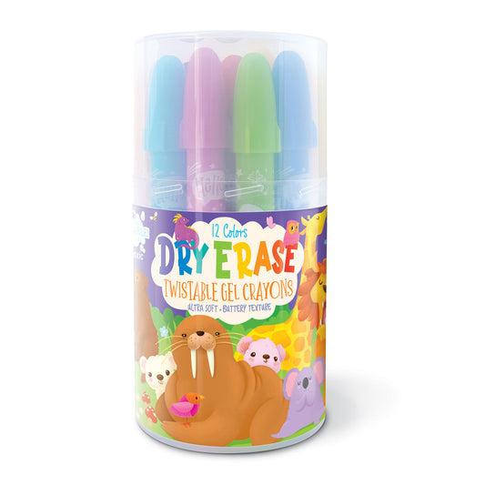 Dry Erase Twistable Gel Crayon-Animals