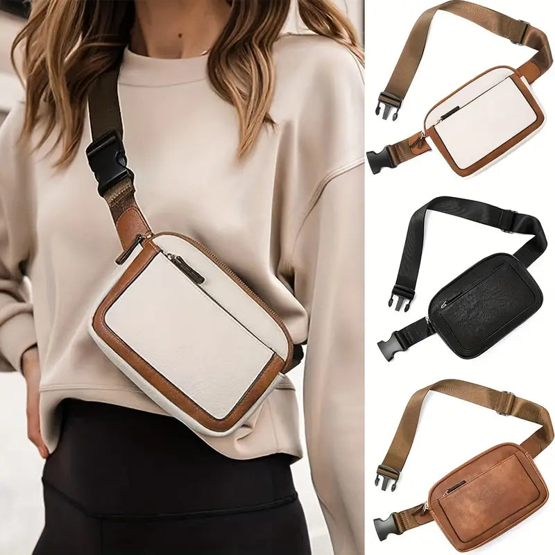 Vegan Leather Belt Bag