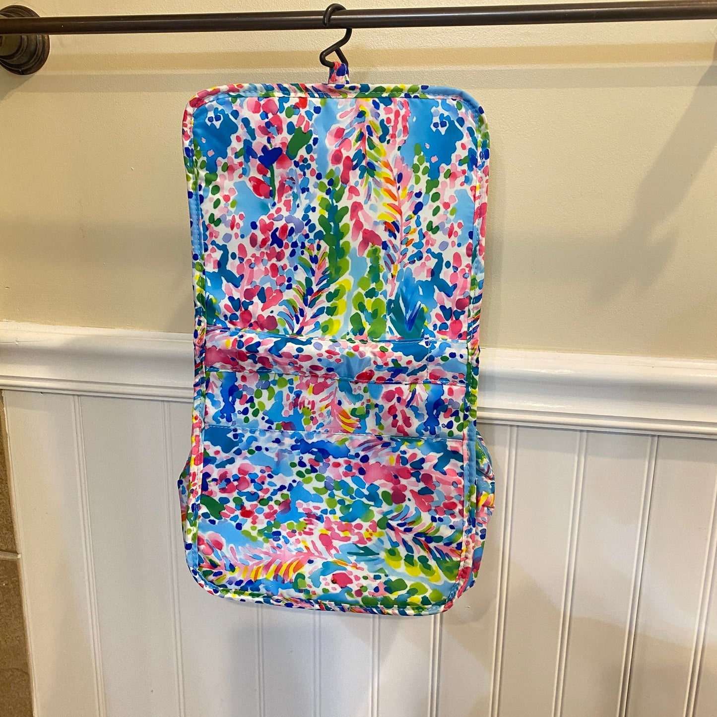 Hanging Toiletry Bag - Watercolor Floral