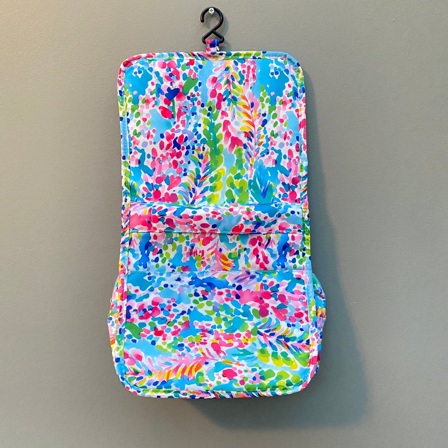 Hanging Toiletry Bag - Watercolor Floral