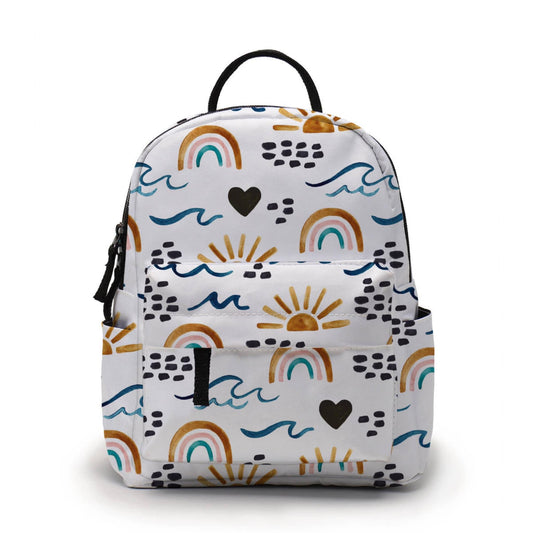 Mini Backpack - Rainbows