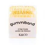 GummiBand Hair Cords - Set of 4