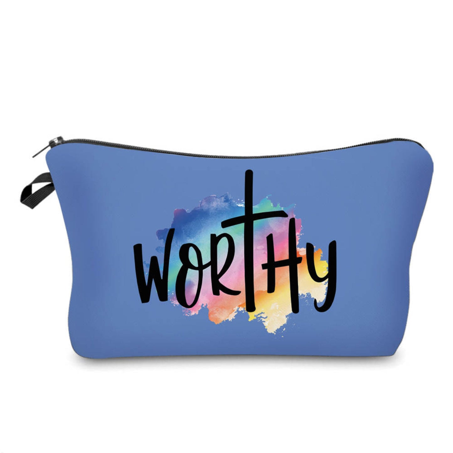 Pouch - Religious, Worthy Blue