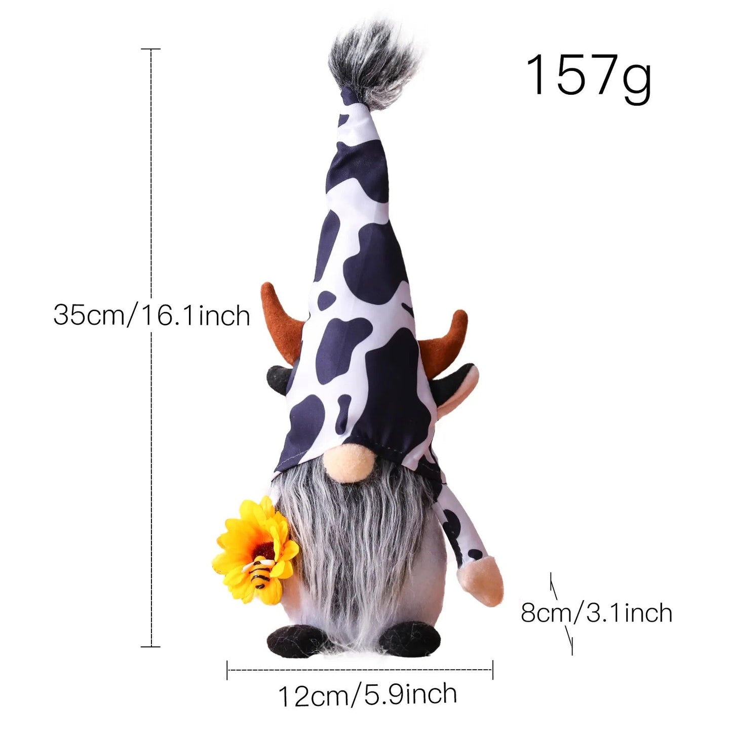 Gnome - Cow / Bee / Sunflower