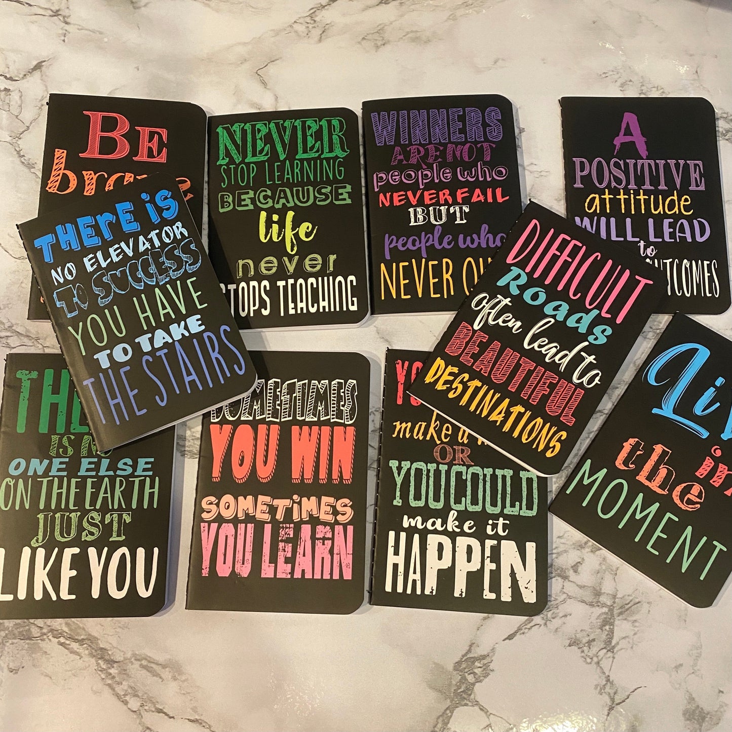 Mini Notebooks - Motivational #1