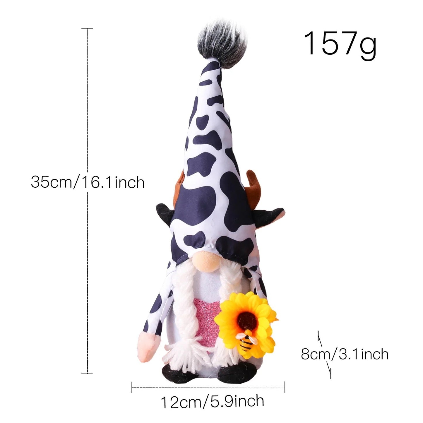 Gnome - Cow / Bee / Sunflower