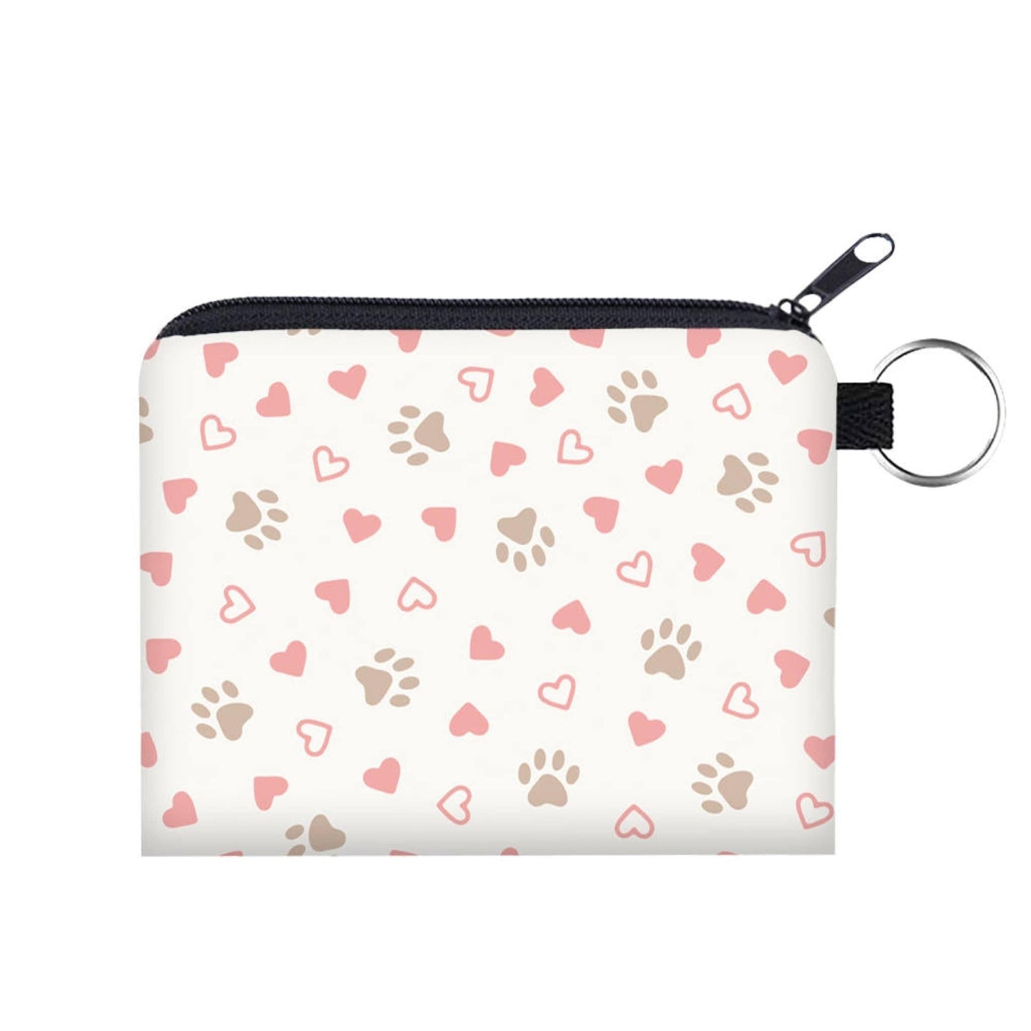 Pouch & Mini Pouch Set - Paw & Heart